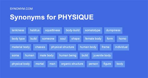 physique synonym